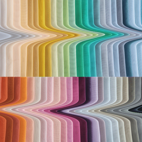 1302 Voile mit Bleiband div. Farben