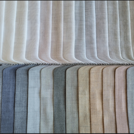 1306 Gardine mit Bleiband diverse Farben